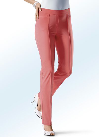 Hose mit schmaler Fußweite in 15 Farben 