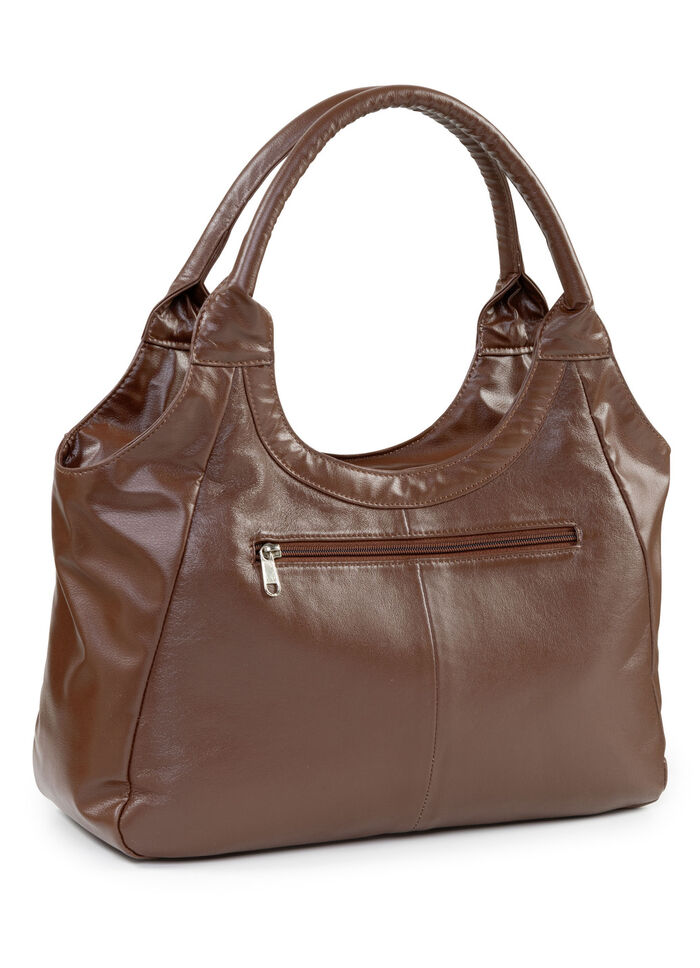 Laurina, Tasche, Damen, aus Leder MARONE