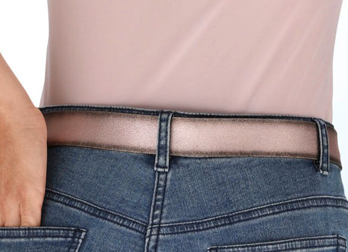 Modischer Lederg&uuml;rtel ALTROSA