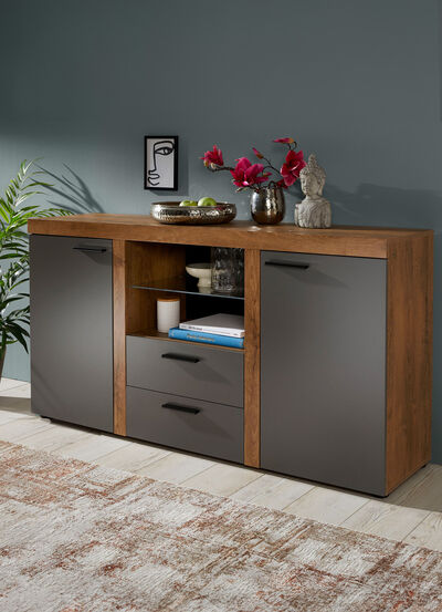 Kommodenserie mit matten Fronten 