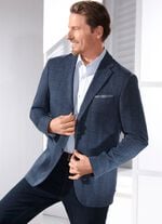 Sakko in 2 Farben MARINE KARIERT