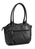 Laurina, Tasche, Damen, aus Leder SCHWARZ
