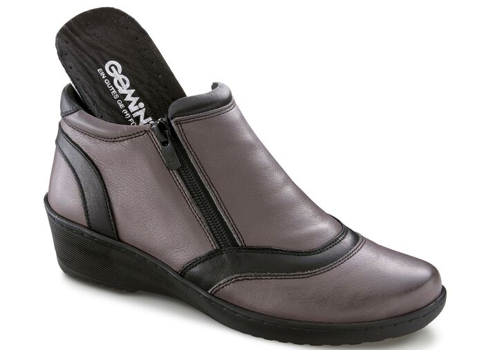 Gemini, bequeme Damen-Boots, Weite H, mit herausnehmbarem Fu&szlig;bett 