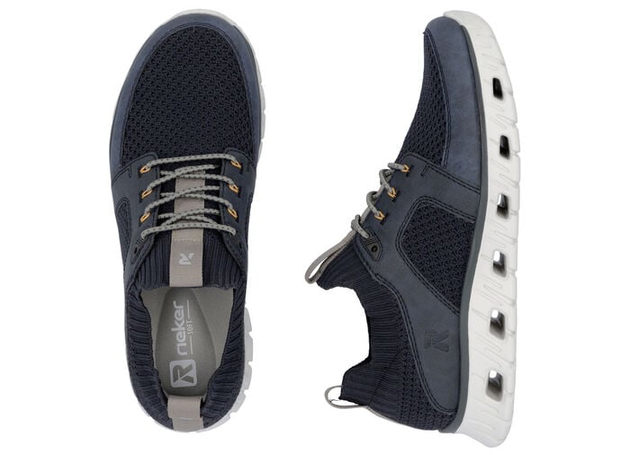 Rieker Sneaker mit elastischer Zierschnürung DUNKELBLAU