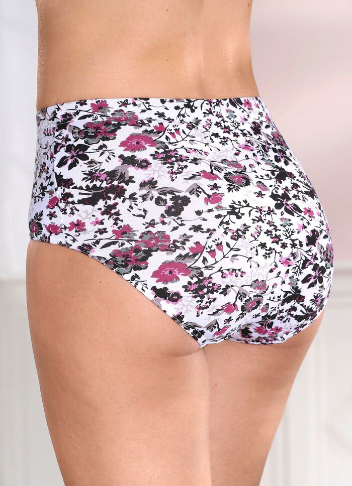 Viererpack Slips mit Gummizug im Bund 