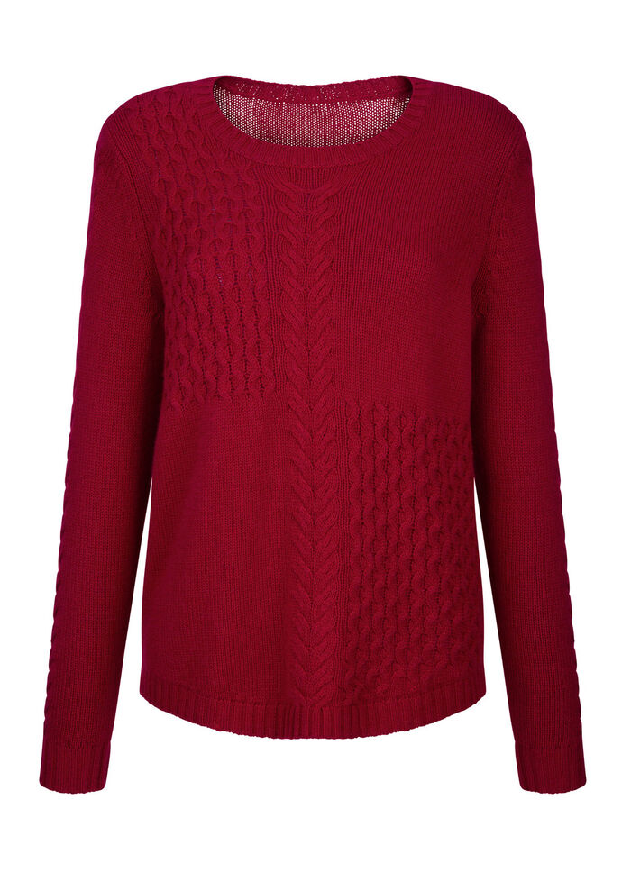 Pullover mit Schurwolle und Kaschmir 