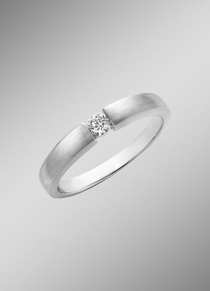 Exklusive Ring aus Platin 