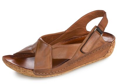 Gemini, bequeme Damen-Sandalen, Weite G, mit Gummizug 