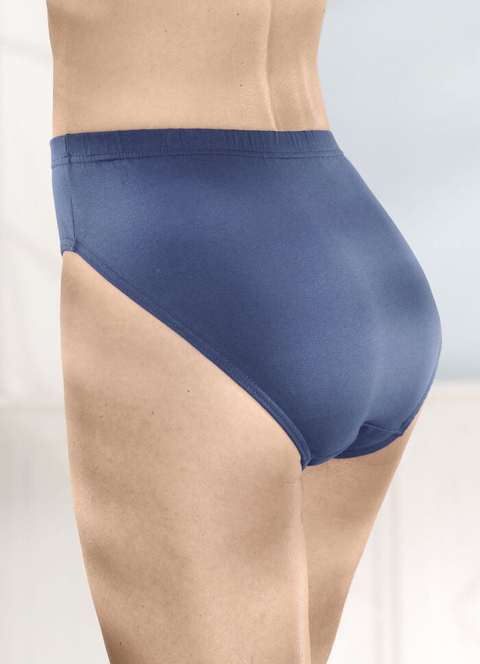 Viererpack Slips mit Gummizug im Bund 