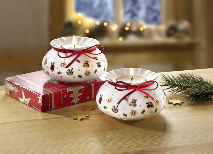 Villeroy & Boch Teelichthalter aus Porzellan 