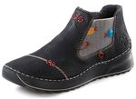 Rieker Bootie in Narben-Optik 