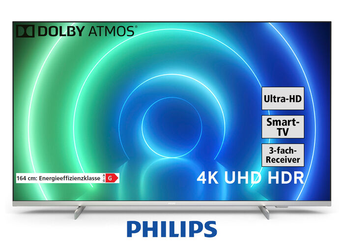 Philips 4K-Ultra-HD-Smart-LED-Fernseher 