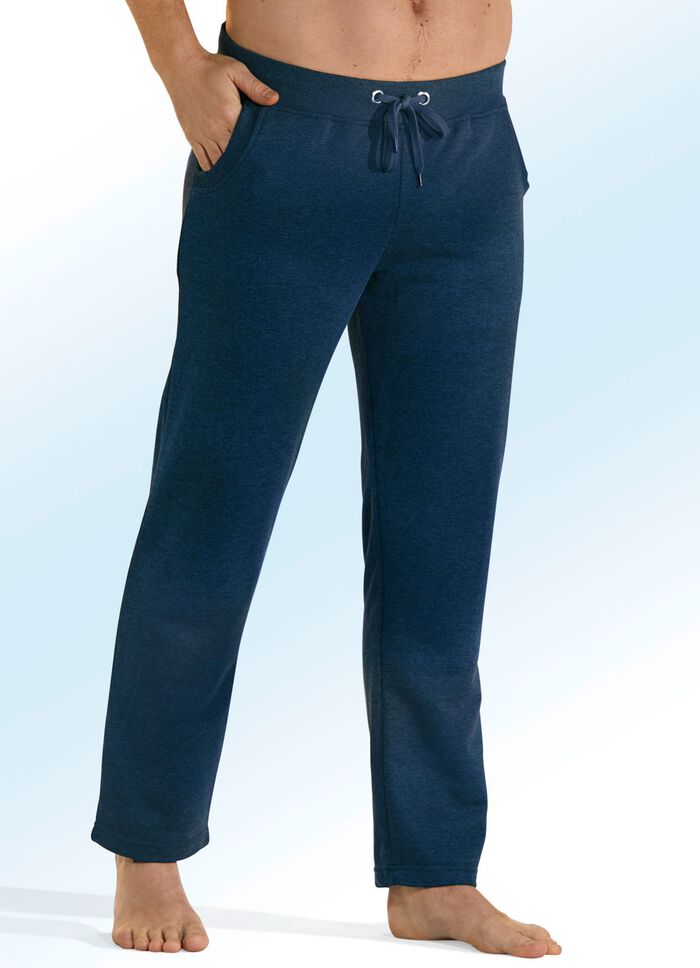 Zweierpack Schlaf- und Freizeithosen, lang, mit Durchzugsband und Schubtaschen 