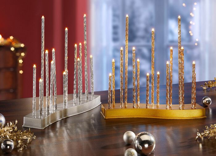 Stableuchte aus Metall 