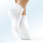 Sechserpack Socken in verschiedenen Farbstellungen 6X WEISS