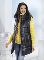 Funktions-Longweste mit 2-Wege-Rei&szlig;verschluss 