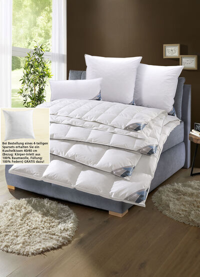 Natürliches Bettwarenprogramm von Häussling 