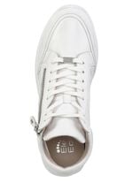 ELENA EDEN, schicke Damen-Boots, Weite G, mit herausnehmbarem Fu&szlig;bett WEISS