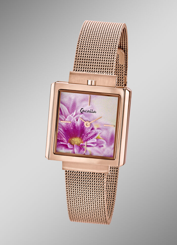 Damenuhr mit herausnehmbarm Dufttr&auml;ger 