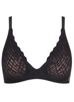 sloggi ZERO Feel-Push-up-BH mit Elastikspitze 