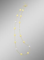 Bezaubernde Halskette in Bicolor 