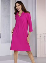 Zweierpack Nachthemden, knielang mit Hemdkragen 