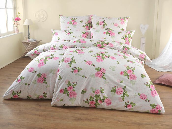 Bettw&auml;sche-Garnitur aus 100% Baumwolle 