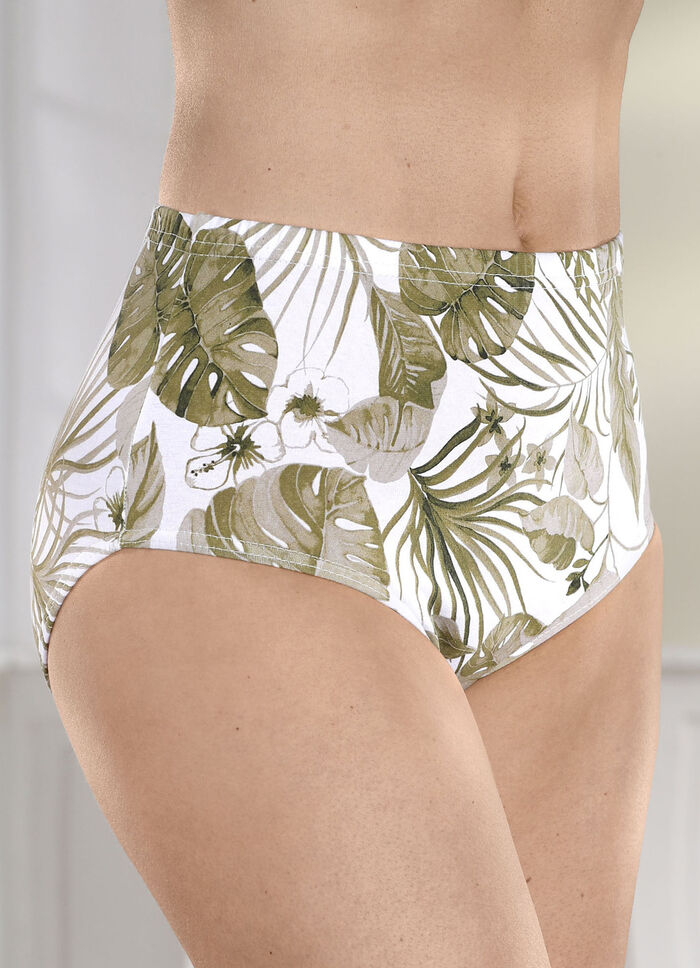 Viererpack Slips mit Gummizug im Bund 