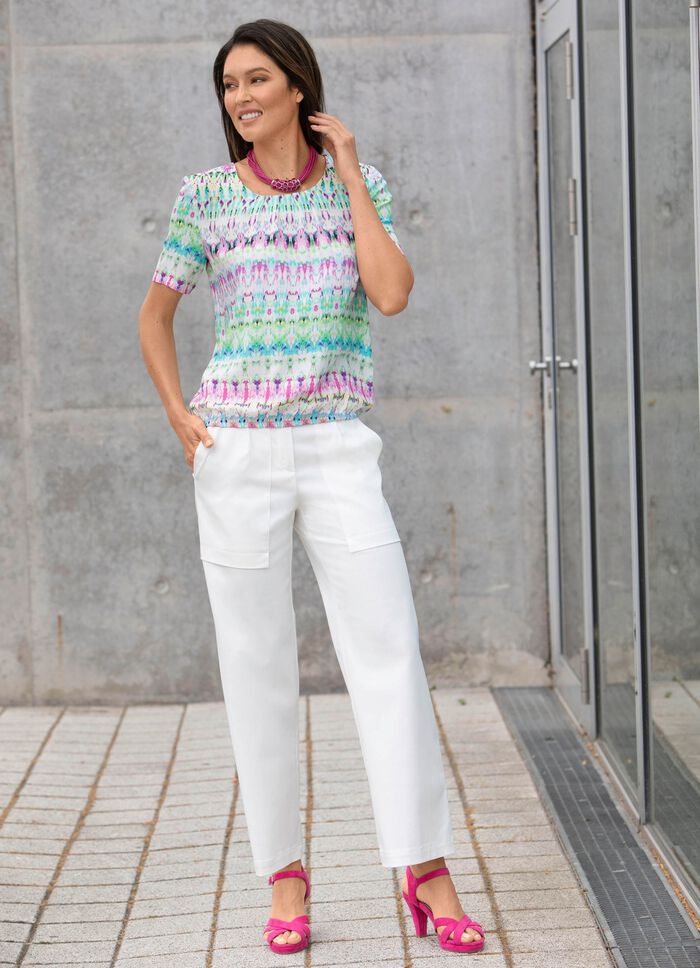 Hose mit gro&szlig;en Seitentaschen 