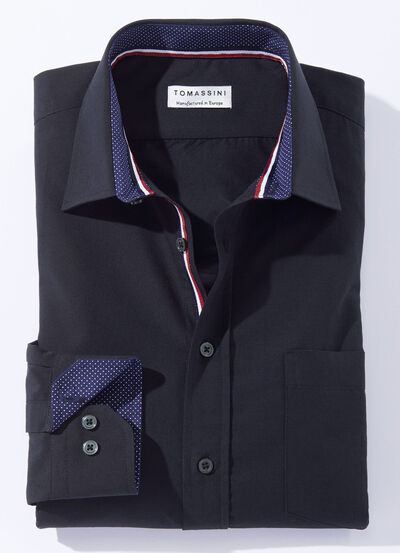 Hemd in 4 Farben mit Brusttasche 