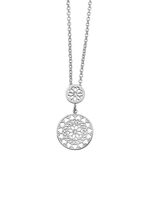 Moderner Anhänger mit Kristallen 