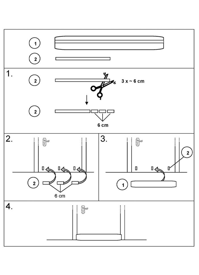 Schurwoll-Zugluftstopper für Türen ANTHRAZIT