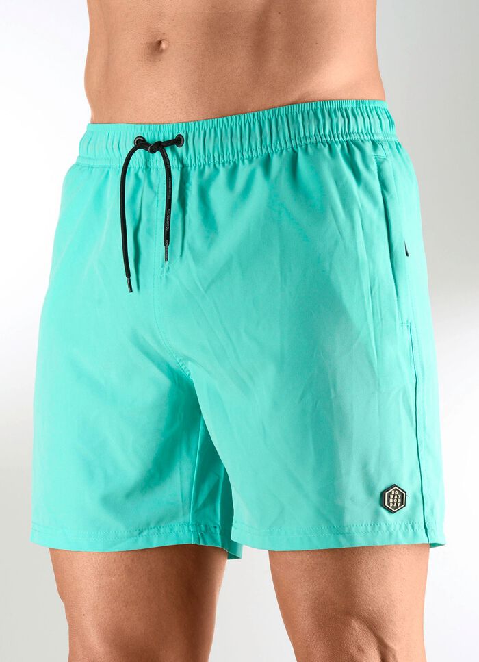 Zweierpack Badeshorts, Microfaser 