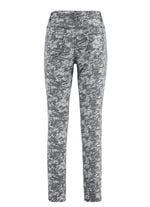 Jeans mit Camouflage-Dessinierung 