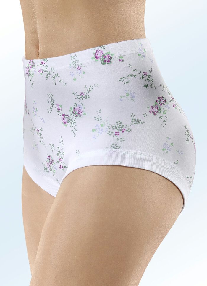 Fünferpack Slips mit auswechselbarem Gummizug 