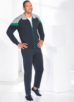 Freizeitanzug mit elastischen Ärmelabschlüssen 