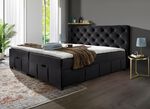 Boxspringbett mit Kaltschaumtopper 