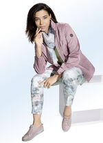 Hose in 7/8-Länge mit farbbrillantem Inkjet-Druck 