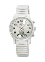 Master Time Funk-Damenuhr mit Edelstahlzugband 