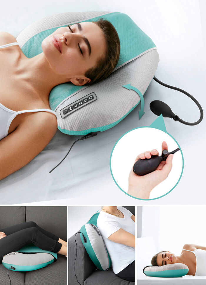 Shiatsu-Massagekissen mit Vibration und Wärme 