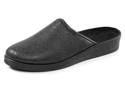 Klassische Damen-Hausschuhe, mit Textilfutter 