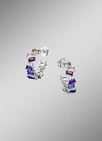 Funkelnde Vielfalt: Creolen mit synth. Zirkonia 