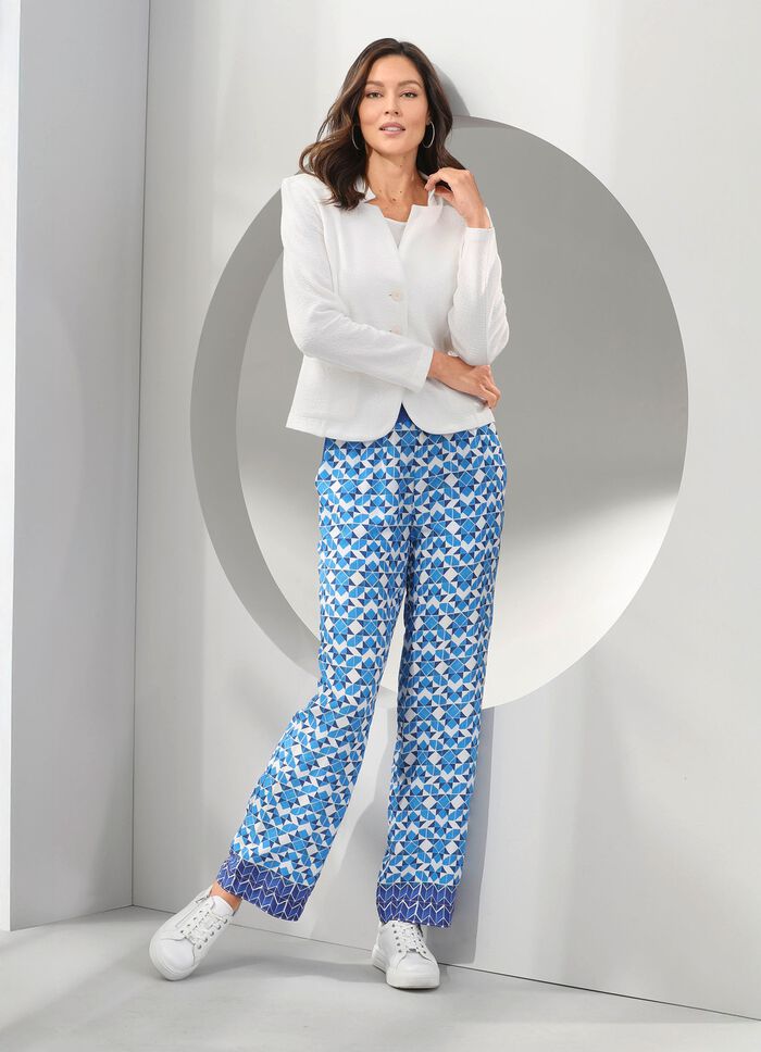 Blusenblazer mit Schulterpolstern 