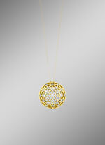 Durchbrochener Anh&auml;nger mit verdeckter &Ouml;se 