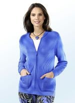 Strickjacke mit Strukturakzenten 