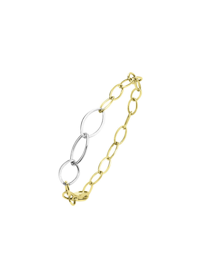 Luxuriöse Eleganz am Handgelenk: Armband in Bicolor 