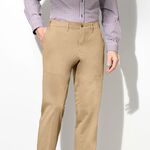 Hose von "Francesco Botti" mit Komfortbund in 3 Farben BEIGE