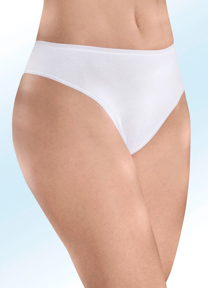 Schiesser Dreierpack Slips mit BIO-Baumwolle 