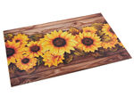 Fußmatte mit Sonennblumen-Motiv 