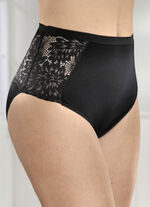 Viererpack Slips mit elastischer Spitze 